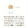 50pcs Cute Cat Stickers Laptop Handbook Cell Phone Case Decorative Stickers Back To School