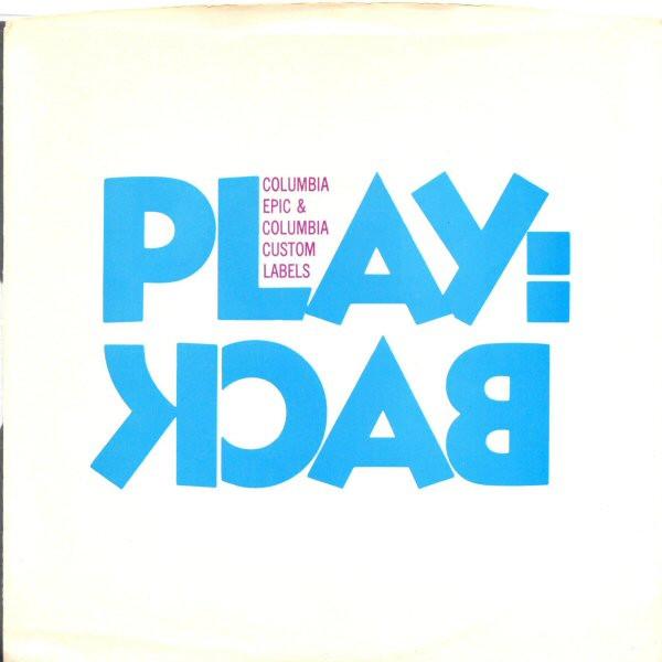

7inch Record VARIOUS - Play:Back AS78 Columbia 1974 US Rock Used