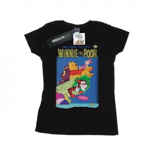 Disney Womens/Ladies Winnie The Pooh Poster Cotton T-Shirt