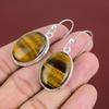 Tiger's Eye Earring 925 Sterling Silver Earring Handmade Earrings Genuine Gemstone Earring Healing Stone Jewelry Gifts For Mom Drop Earring