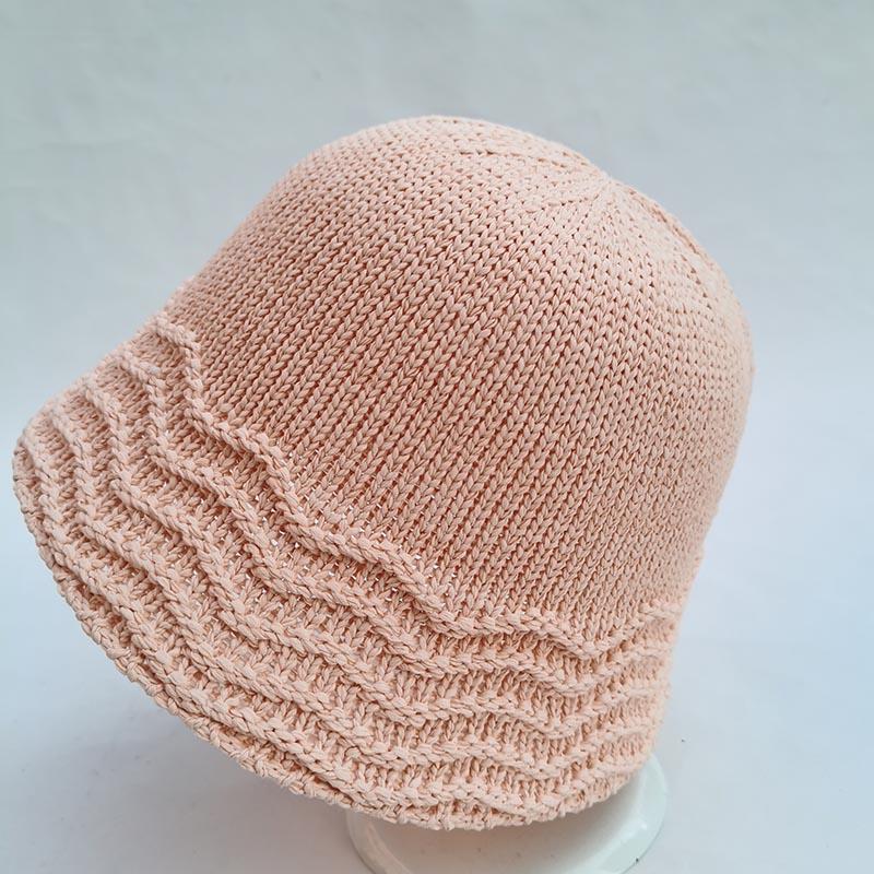 MAXSITI U NEW Spring Summer Breathable Hollow Knitted Bucket Cap Woman Casual Go Shopping Fisherman's Basin Hat  Accessories