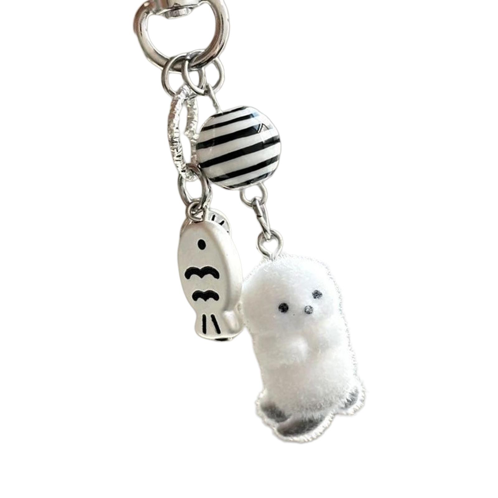 

Cute Clownfish Beaded Phone Charm for Young Women and Students Sweet Handmade Design for Travel and Daily Use 1