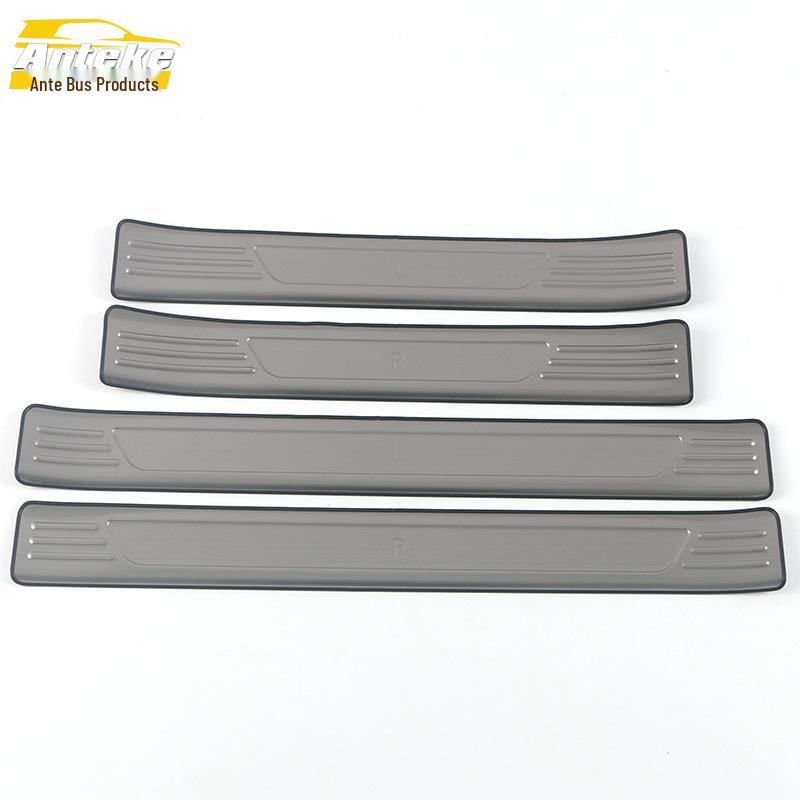 21 UNI-K Stainless Steel Sill Strips: Anti-Scratch Bumper Welcome Pedals
