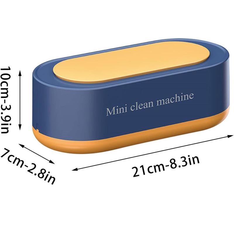 Kaasaskantav ehete puhastusmasin Ehtepuhastusvahend kõrgsagedusliku vibratsiooniga kodupuhastusvahend ehete, sõrmuse, kaelakeede, prillide, kellade puhastamiseks