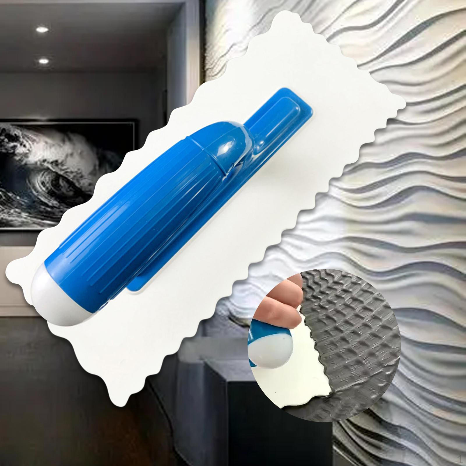 

Мастерок для отделки Инструмент для художественных покрытий Легкий Строительный Ручной Эргономичная ручка Каменная кладка Style A