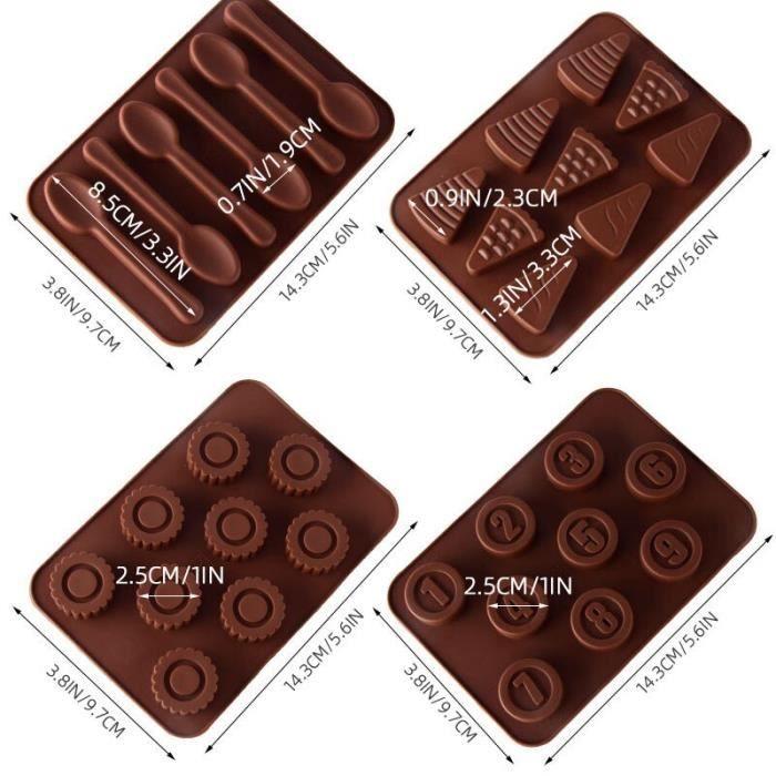 Moule à chocolat - Rs706 - Silicone - Compatible congélateur - Compatible lave-vaisselle