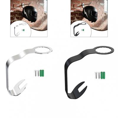 Helmet Holder Helmet Rack Wall Mounted Heavy Duty Easy Installation for Entrance Garage Cycling Sturdy Storage Organizer