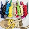 Buitensport Speciale Schoenveters Bloemen Point Schoenveters Polyester Rond Type Schoenveter Katoenen Laarzen Schoenaccessoires