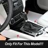 For Mercedes Benz GLK X204 200 260 300 2008-15 Car Console Gear Shift Panel Side Frame Decoration Trim Strips Carbon Fiber Color