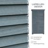 39.5 X 79cm Fir Wood Garden Shed - Grey