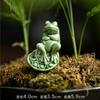 Ceramic Frog Figurines European Style Garden Fish Tank Decor Creative Craft Ornaments