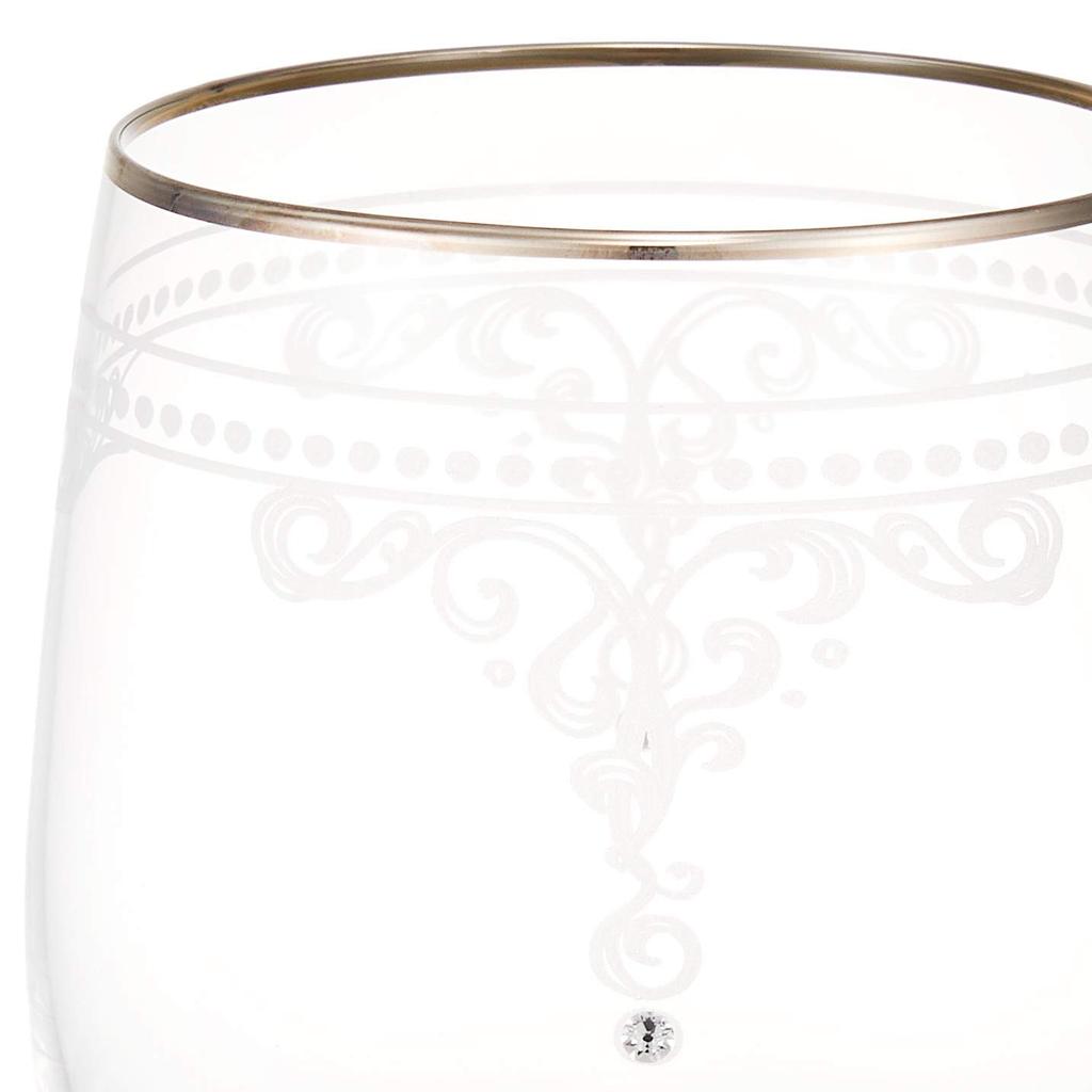 JILL STUART Pair Glass 250cc Clear Set of 2 Stylish Cute Tumbler Wedding Gift Present Made in Japan Gift Box Included Wrapped GW4132-42182AAZ