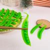 Simulated Snow Pea Pod Dollhouse Toy - Pretend Play Kitchen & Photography Prop
