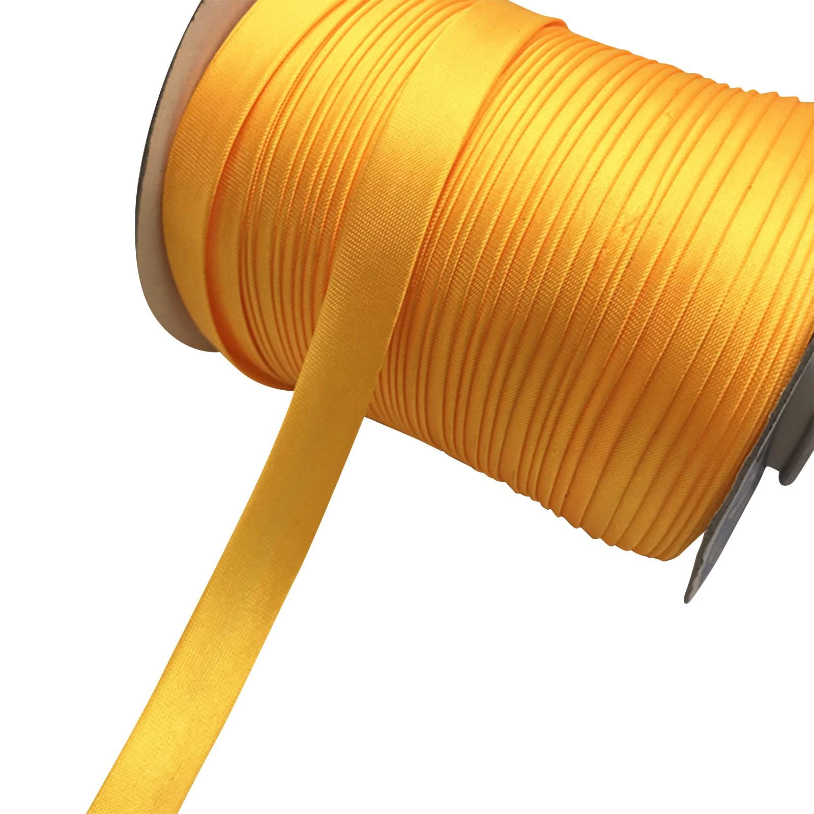 

15 мм лента для шитья по краю косая бейка шнур веревка для самостоятельного изготовления лоскутной одежды и отделки домашнего текстиля One Size золотой