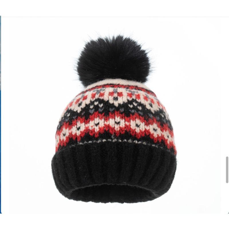 Căciulă Nouă pentru Femei Croșetată Lâna Slouchy cu Pompon Manual Groasă Rezistentă la Vânt Căciulă de Iarnă Schi Caldă Șapcă Skull