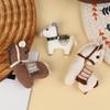 Year Of The Horse New Year Festive Doll Brooch Chinese Style Pony Badge Zodiac Schoolbag Decor Gift