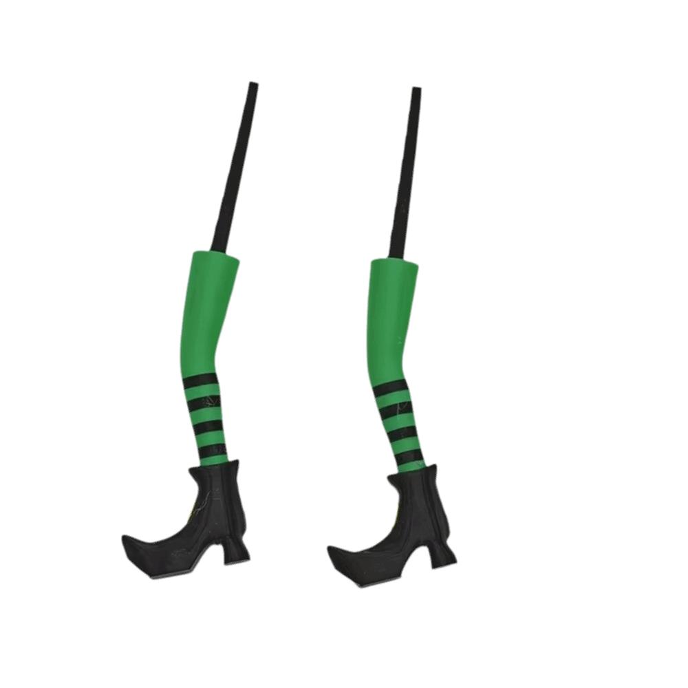 Durable Plastic Witch Boot Garden Decor Stake Lightweight Garden Stakes  Garden Patio