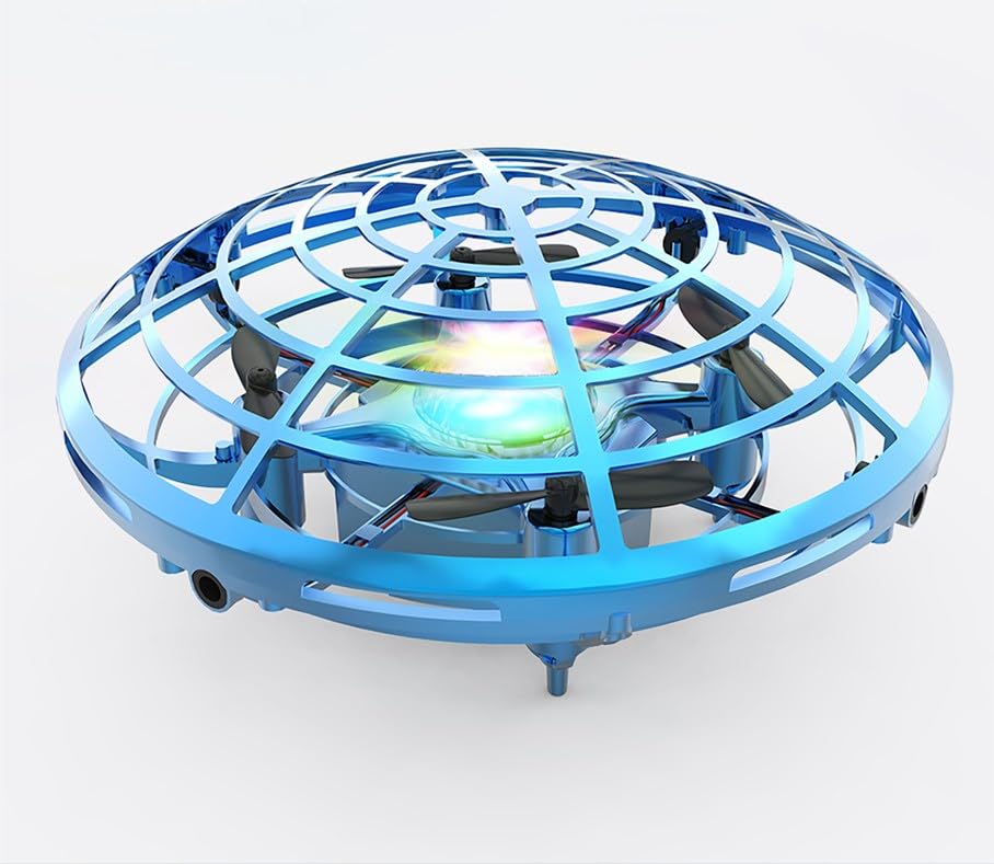 Flying Ball DEERC Toy Mini Drone for Kids UFO Helicopter Gesture Control Indoor 5 Sensors 360 Degree Rotation Obstacle Avoidance Automatic Hovering 2