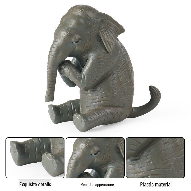 Praying Elephant Model: Educational Animal Toy for Kids' Science and Decor
