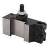 Fast Change Tool Post Holder Alloy Steel Turning Facing Holder Lathe Parting Blade Tool
