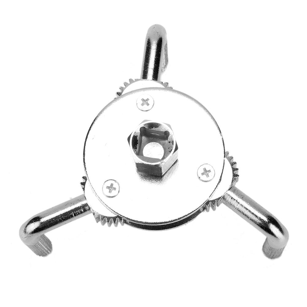 Universal Oil Filter Wrench Tool Drive 3Jaw Remover Tool 63105mm For Car TrucksRound