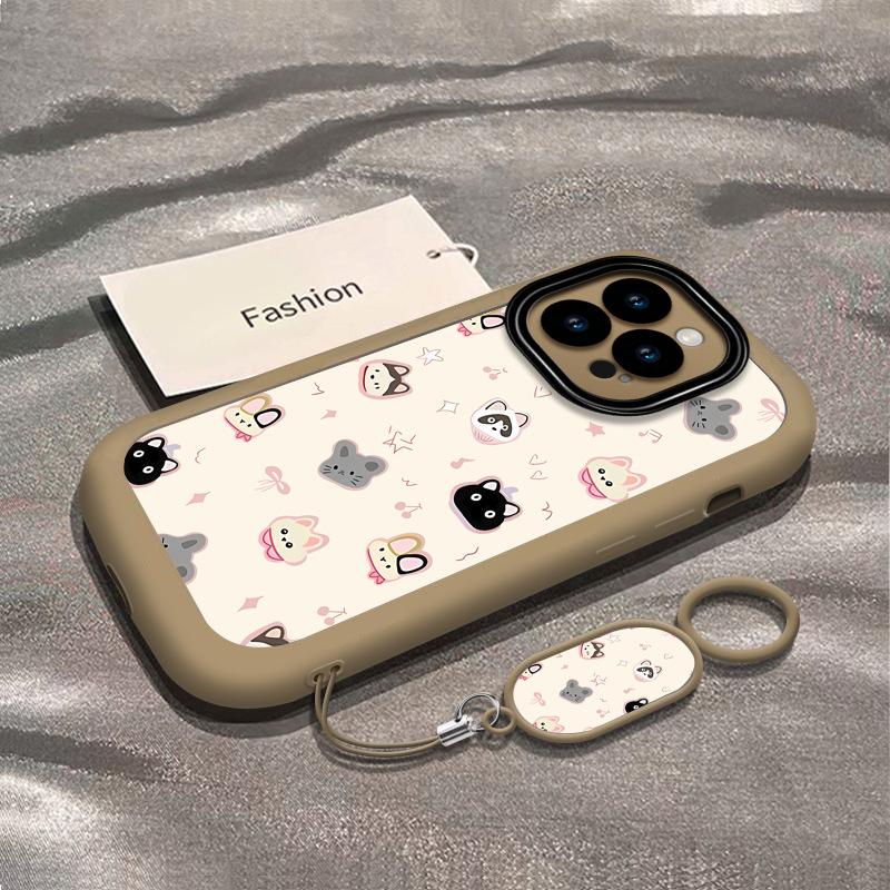 Cute Animal Head Full of Screen Suitable for Iphone16promax New 15 Apple 14plus Mobile Phone Case 13 Premium