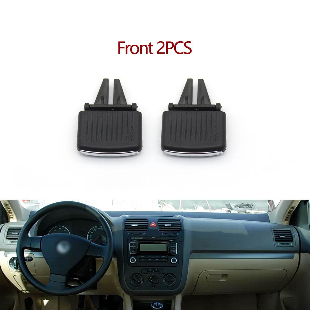 Car Front Dashboard Air Conditioner AC Vent Grille Slider Outlet Tab Clip Repair Kit For VW Volkswagen Golf 5 Sagitar Jetta