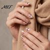 Spooky Ghost Nail Decals Halloween Art Stickers, Flower Skull Spider Web Self-Adhesive Accessories Manicure Decals, DIY Supplies for Women Girls