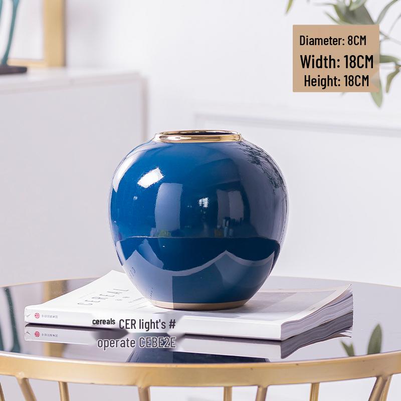 Новая китайская керамическая ваза: Элегантный декор гостиной для цветов