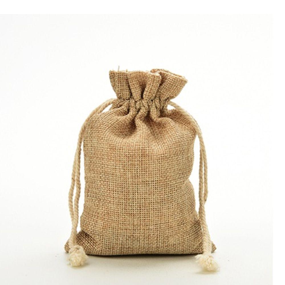 

Bags 5pcs Favour Party Drawstring Gift Pouch Hessian Sack Wedding Favor Bag Burlap жёлтый
