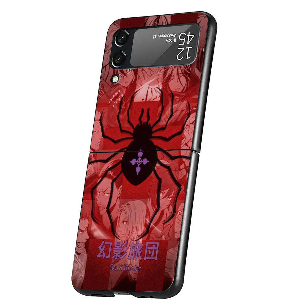 

Huner X-Hunters Chrollo Shizuku Cover Phone Case For Samsung Galaxy Z Flip 7 6 5 4 3 5G Flip7 Flip6 Flip5 Flip4 Flip3 Black Fund Samsung Z Flip 6