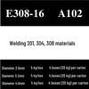 A102 Edelstahlschweißdraht E308-16, Drucktragende Duplex E2205 Elektrode