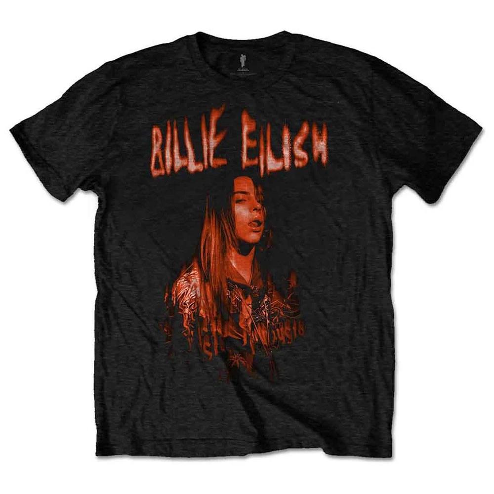 Billie Eilish Spooky Logo T Shirt XL