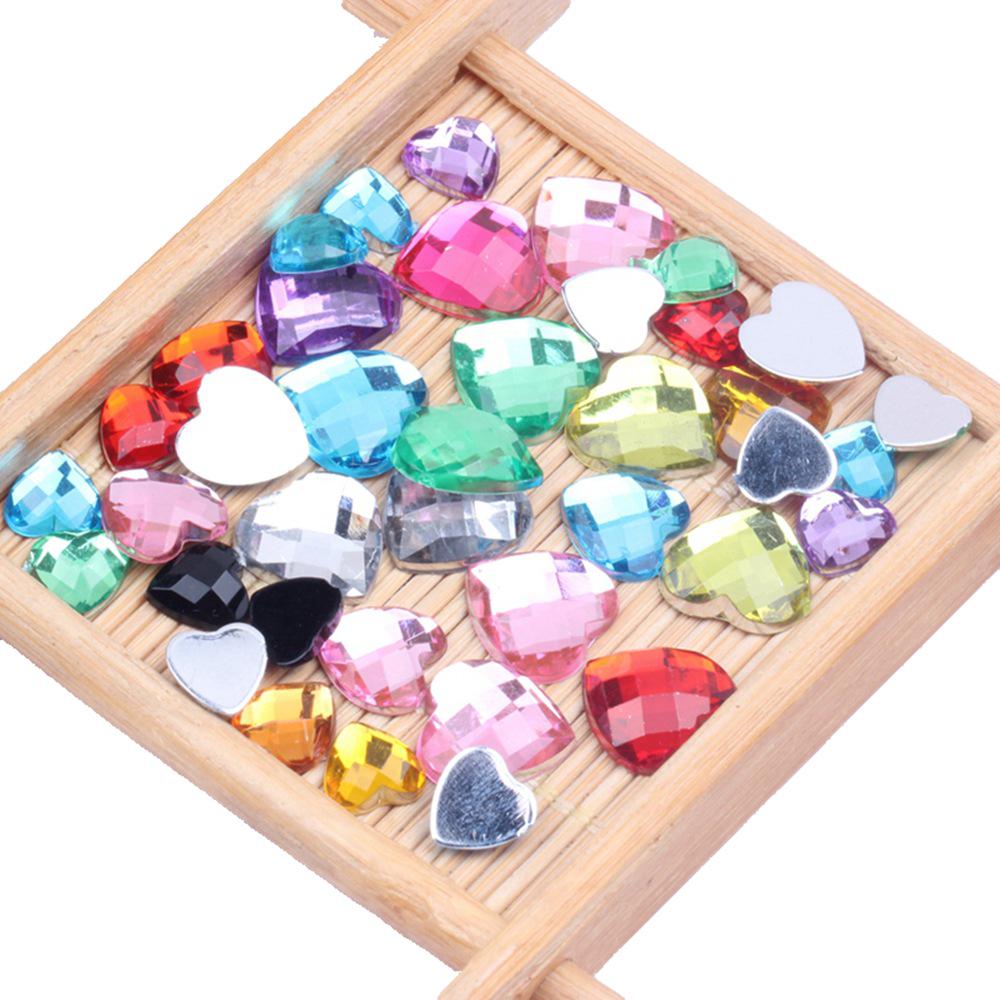 DIY Multi-Model Multi-Color Heart & Globe Hair Accessory