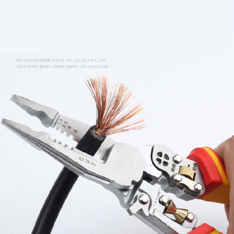 Wire Stripper Tool Wire Stripper Wire Crimper Wire Crimping Tool Multifunctional Electrician Pliers for Clamping