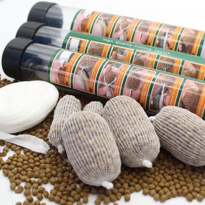 Sazan Balıkçılık PVA Örgü Yedekler Kiti Yöntemi Besleyici Balıkçılık Yemler Aksesuarları Hızlı Eriyik PVA Çanta Boilies Yer Yemi Yükleme Aracı