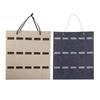 1 Stk 15-spor Filt Brillestativ Holder For Solbriller Briller Oppbevaring Display Hengeveske Vegglomme Oppbevaringsboks Organizer