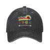 Unisex Vintage  Birthday Year  Years Old Printed Hats Vintage Distressed Denim Baseball Cap Adjustable