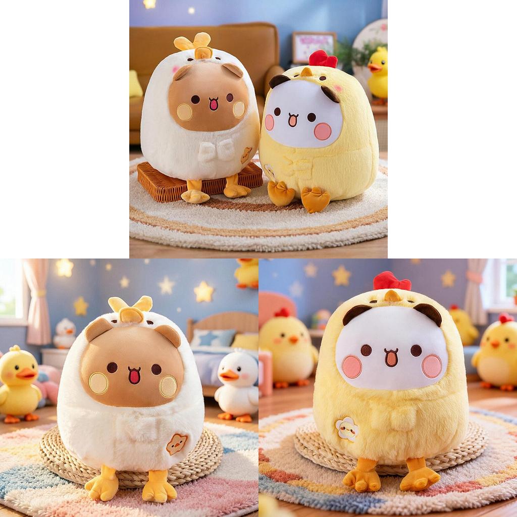 Transforming Chick Plush Toy Keychain With Pp Cotton For Kids And Collectors