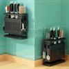 Multiple Brackets Kitchen Storage Rack Carbon Steel Drain Rack Chopstick Holder  Home Storage