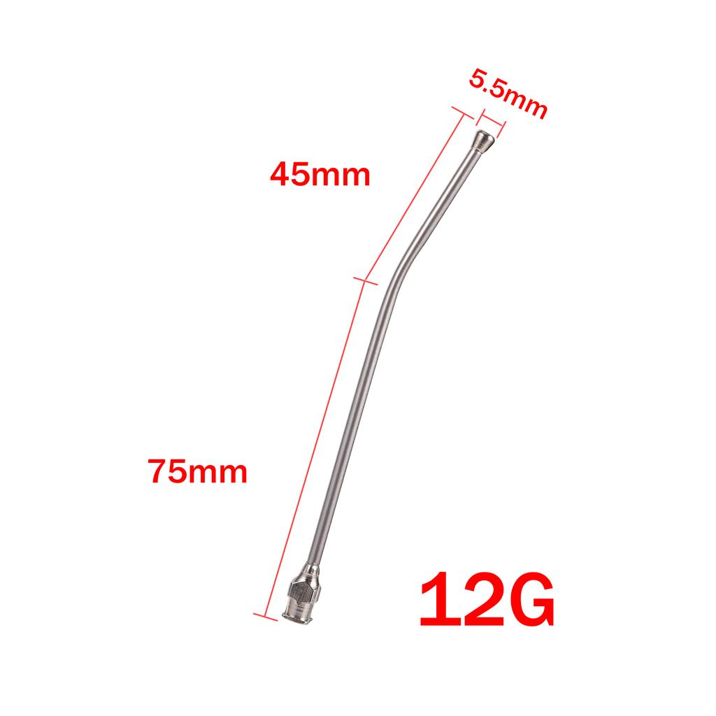 Manuelle Fütterung Aufzucht Kropfsonde Gebogene Medikamentenröhrchen Käfigvögel Mäuse Papagei Fütterungsspritze