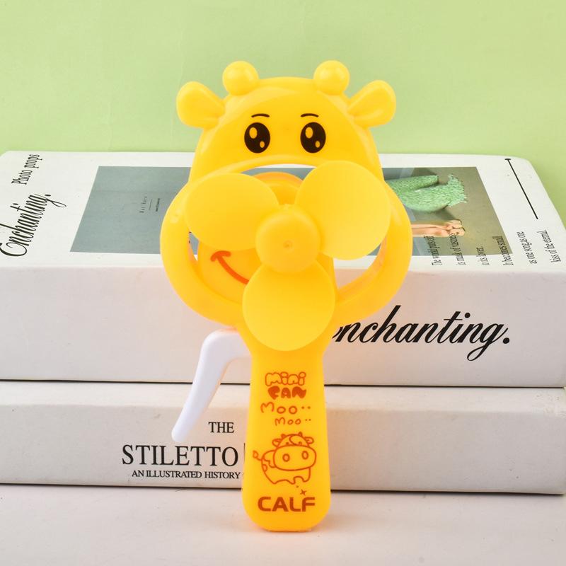 Cartoon Fächer Handdruckfächer Kinderspielzeug Niedlicher Dinosaurier Mini Student Tragbar Handheld Manuell Sommer Klassenzimmer Kleine Fächer