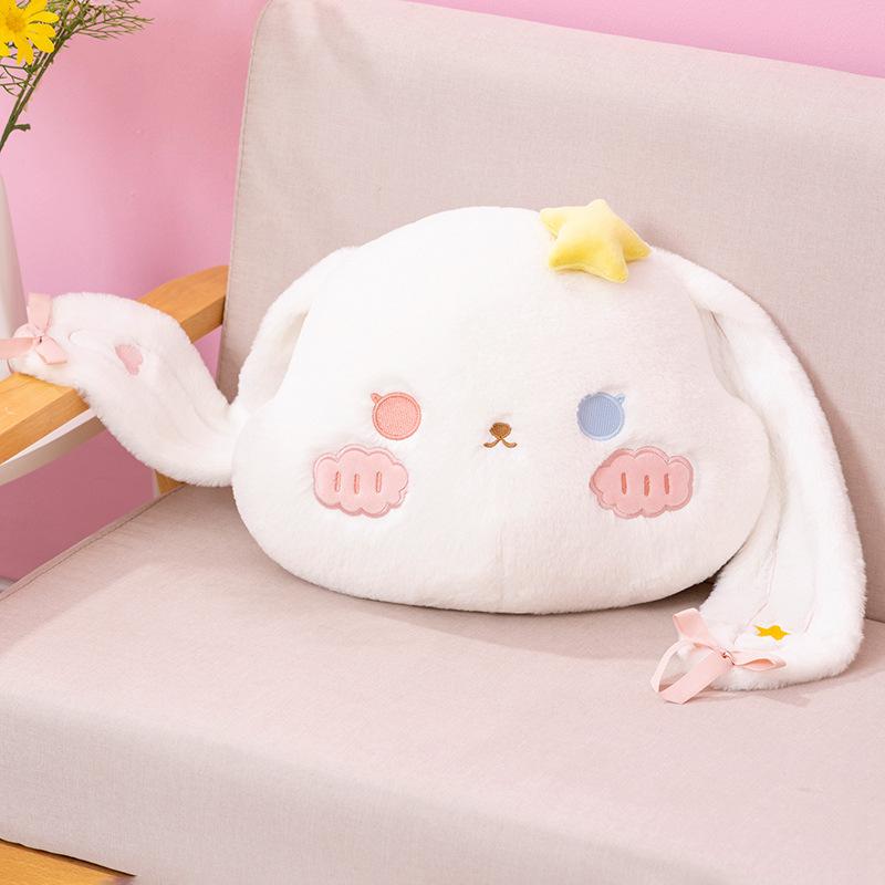 

Cloud Rabbit Pillow Plush Toy Doll Office Nap Pillow Blanket Girl Soothing Muppet Doll 30 * 40Cm throw pillow (0.5kg)