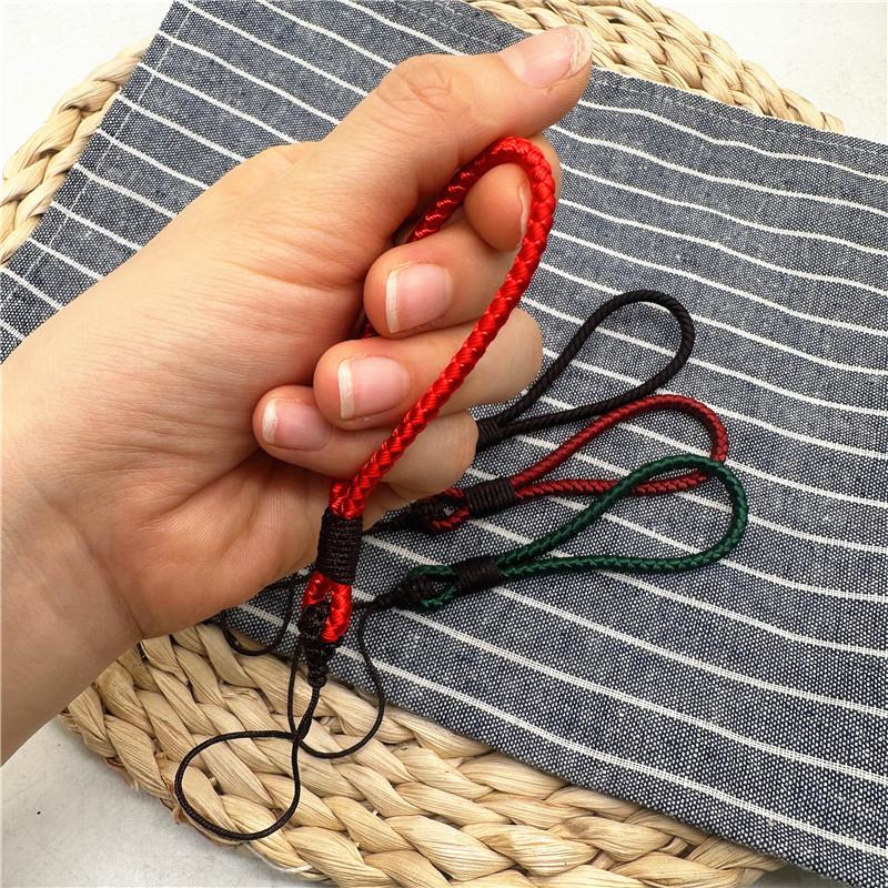Handmade Tibetan Braid Phone Lanyard Simple Short Strap For iphone huawei xiaomi Samsung Camera GoPro Lightweight String Holders