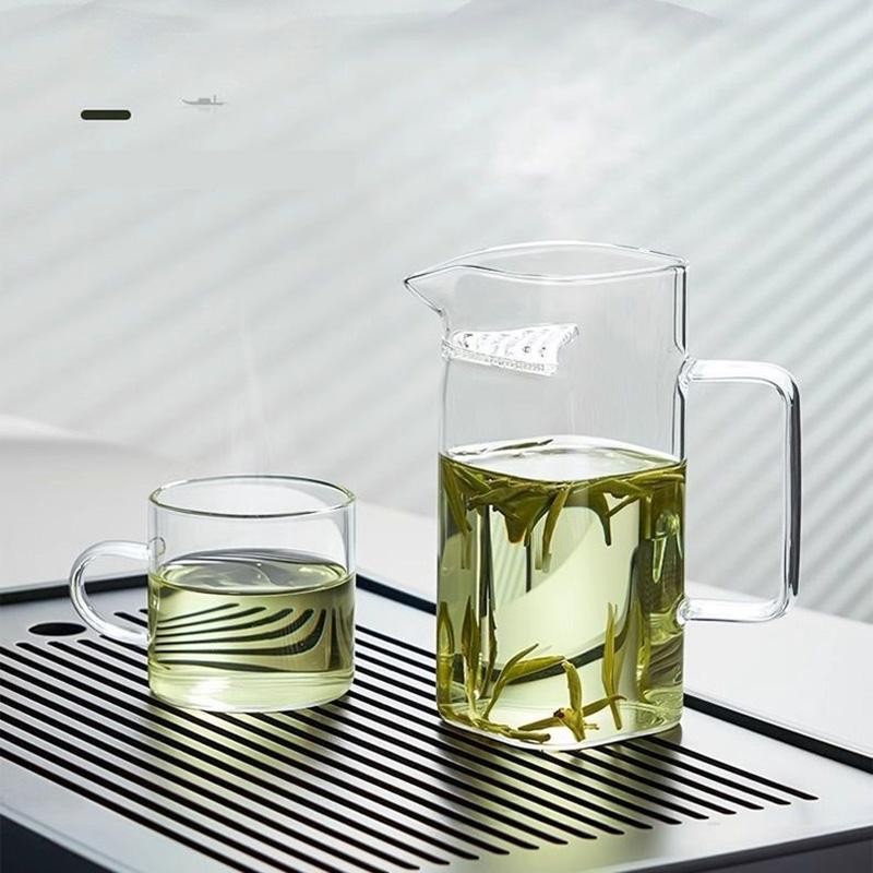 GIANXI Tea Cup Men's Water Cup Office Personal Teacup Home Glass Tea Water Separation Resistant To High Temperature