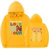 Unisex Love On Tour 2023 Letter Print Casual Sports Hoodie