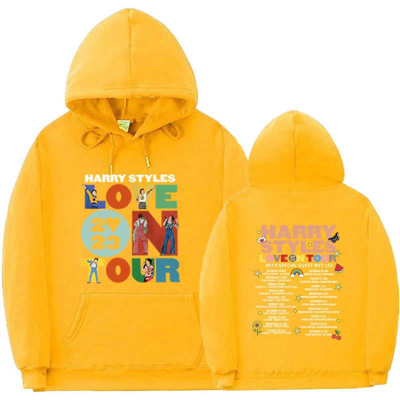 Unisex Love On Tour 2023 Letter Print Casual Sports Hoodie
