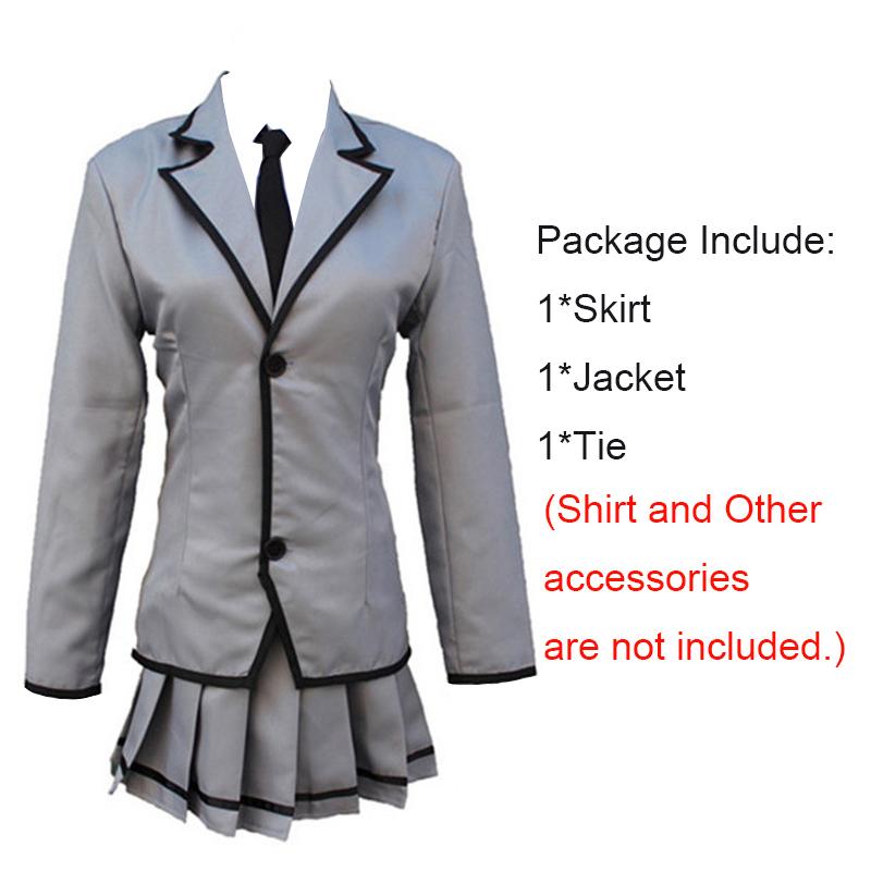 

Каэдэ Класс Убийц Каяно Школьная Форма Косплей Парик Костюм Costume Set(No Wig),S