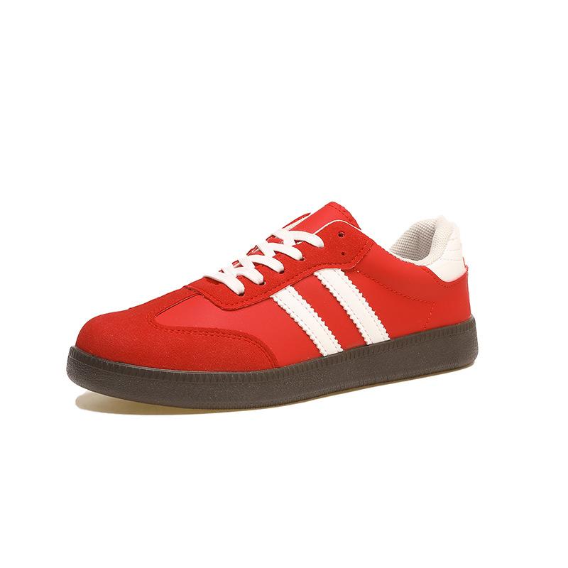Fashion Women Sneakers Lace Up Vulcanized Shoes Luxury Tennis Training Shoes for Women Fashion Leather Casual Shoes Zapatillas Mujer2025