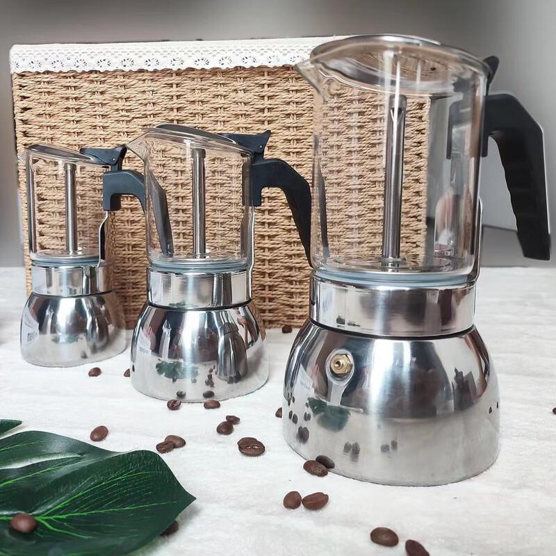 LISM Portable Glass Pour-Over Coffee Maker